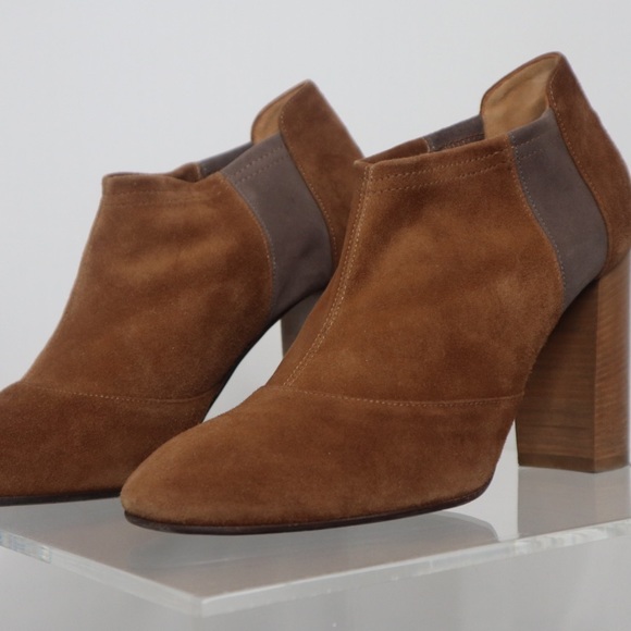 Aquatila brown suede Booties - Picture 5 of 5